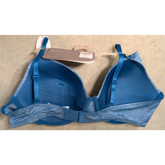 Secret Treasures Smooth T-Shirt Bra 40D 40 D Underwire T Shirt Support Padded - Picture 2 of 4